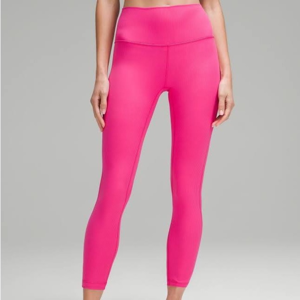 Lululemon sonic pink align leggings